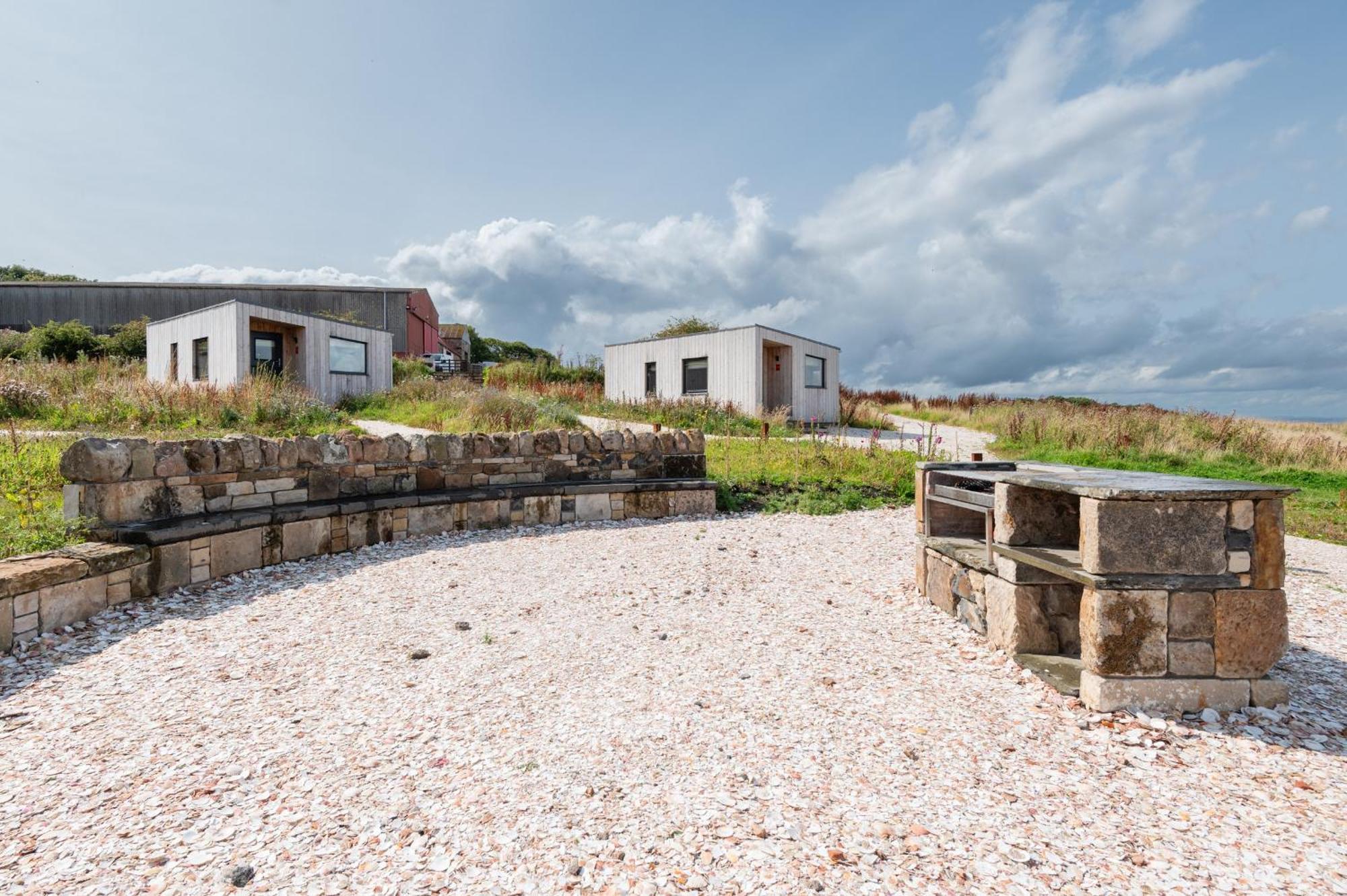 Rustic Cabins, Sea Views From Rewilded Farm With Highland Cows St. Andrews Exterior foto
